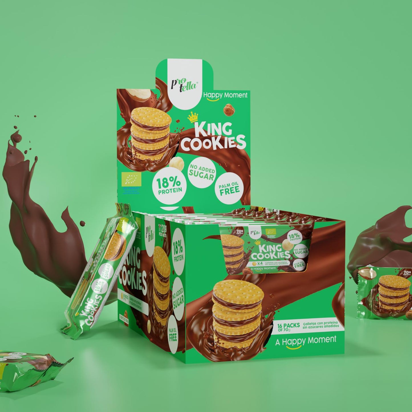 PROTELLA KING COOKIE 70 GR BOX 16 PZ